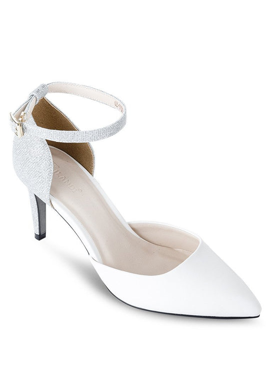 White Vintage Heels