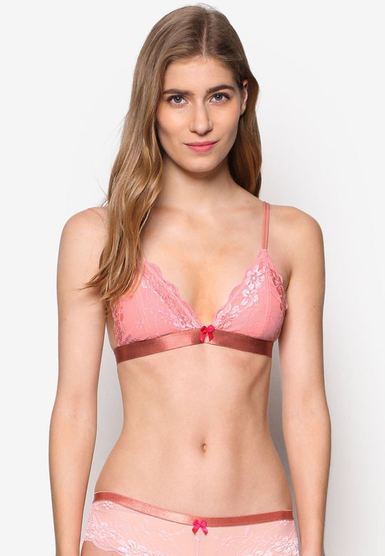 Pink Push-Up Bralette