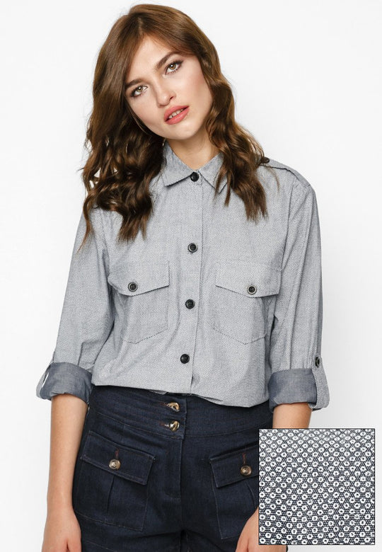Women Cotton Modern Style Shirt
