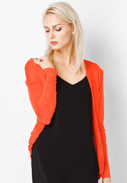 Orange Thin Blazer