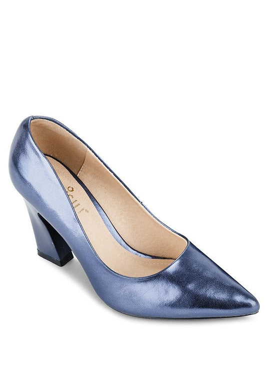 Pure Blue Classic Shoes