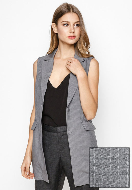 Modern Gray Blazer