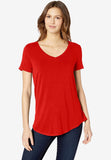 Women's Relaxed-Fit V-Neck T-Shirt